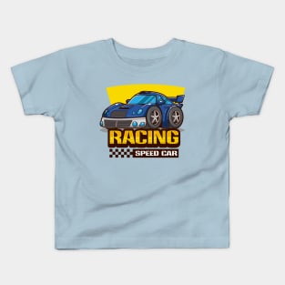 Mini Racing Speed Car Kids T-Shirt